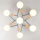 Green Bracket Modern Flush Ceiling Lights - Clowas