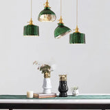 Green Dining Room vintage pendant light - Clowas