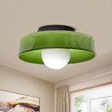 Vintage Glass Ceiling Light Fitting for Bedroom