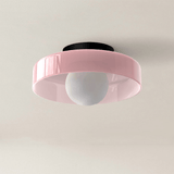 Vintage Glass Ceiling Light Fitting for Bedroom