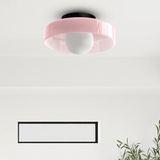 Vintage Glass Ceiling Light Fitting for Bedroom