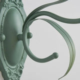 Green lily Country Vintage Wall Lights - Clowas