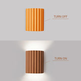 Nordic Resin LED Wall Light Up Down for Hallway