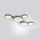 Green Plane LED Modern Flush Ceiling Lights - Clowas