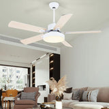 Grey For Living Room Ceiling Fan With Light - Clowas