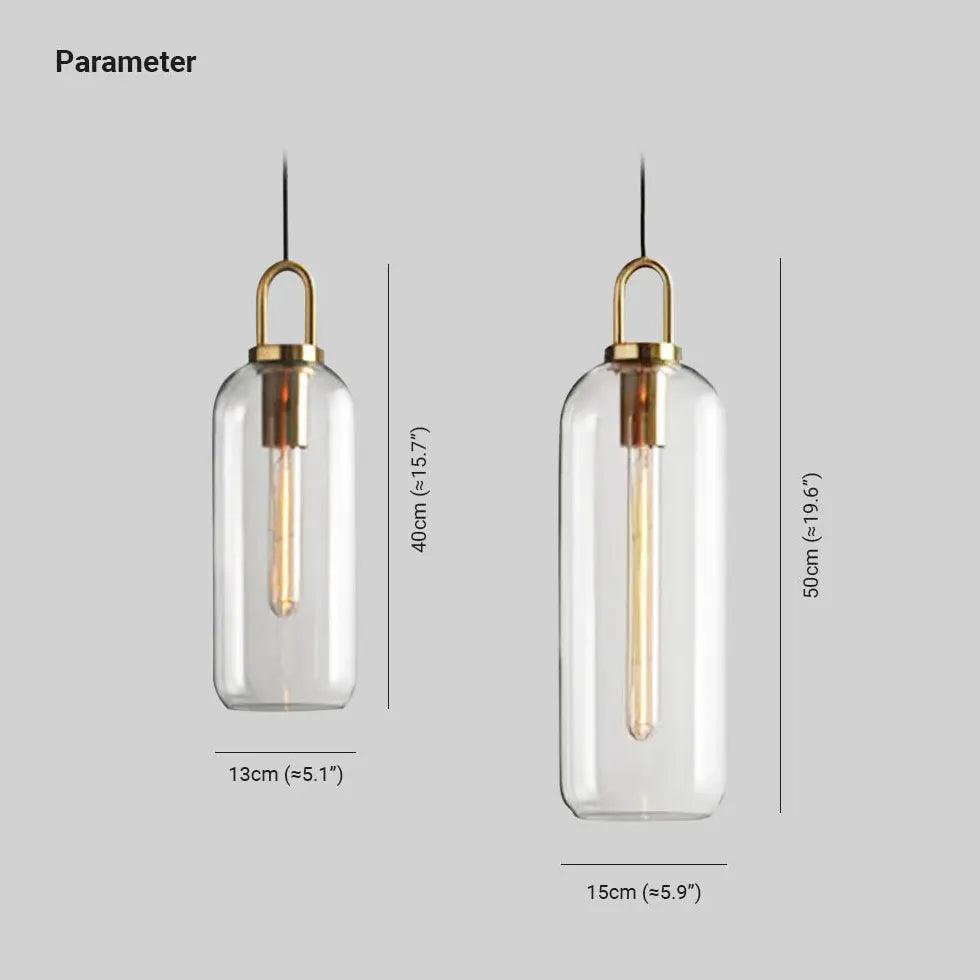 Smoke Grey Frosted Glass Industrial Pendant Light - Clowas