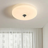 Round Glass for Bedroom White Ceiling Light - Clowas