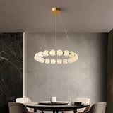 Gold Round Design Dining Pendant Light - Clowas