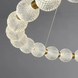 Gold Round Design Dining Pendant Light - Clowas