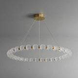 Gold Round Design Dining Pendant Light - Clowas