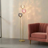 Three Colored Spheres Creative Floor Lamp - Clowas