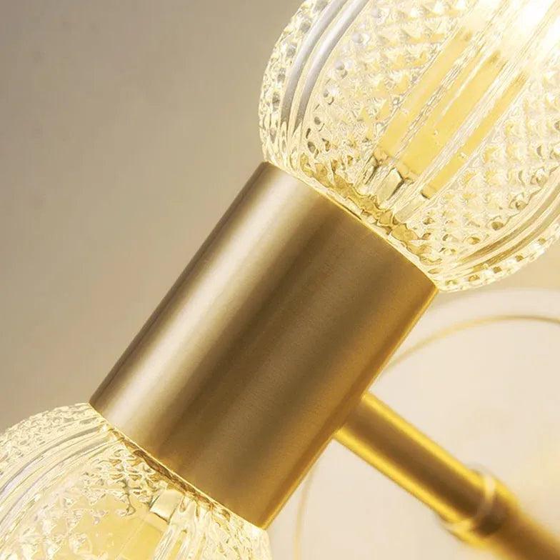 Gold Up and Down Bedroom Wall Lights - Clowas