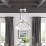 Clear Glass Industrial for Restaurant Pendant Light - Clowas