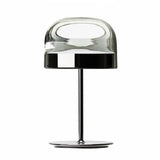 Domed Shade Metallic Gloss Minimalist Table Lamp - Clowas