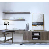 Domed Shade Metallic Gloss Minimalist Table Lamp - Clowas