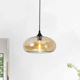 Streamlined Vintage Colored Glass Pendant Light - Clowas