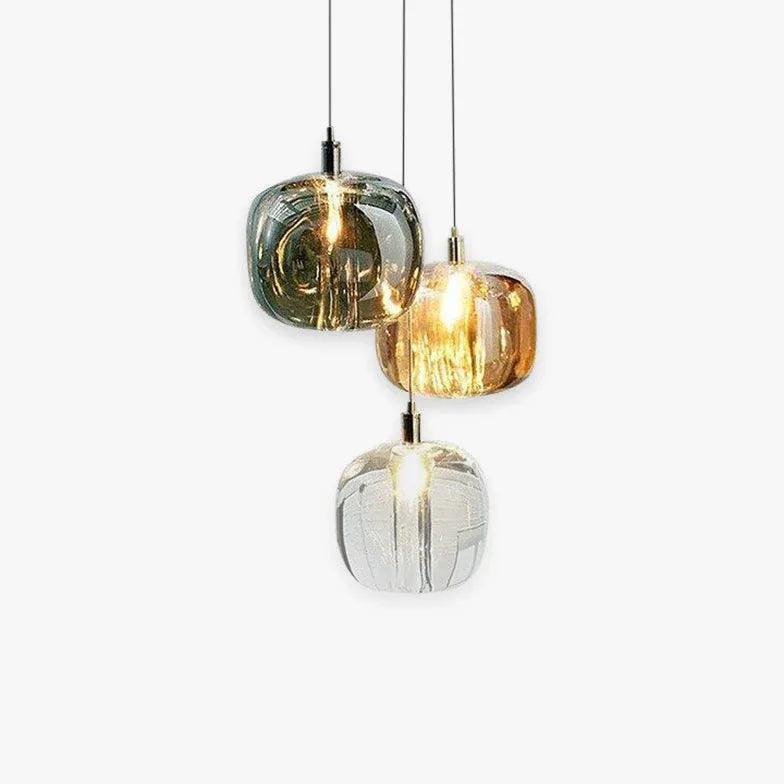 Colored Vintage Spherical Glass Pendant Light - Clowas