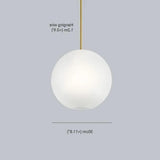 Bubble Clear Glass Gold Pendant Light - Clowas