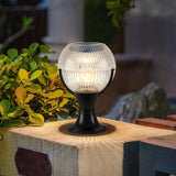 Minimalist Solar Outdoor Pillar Light for Garden
