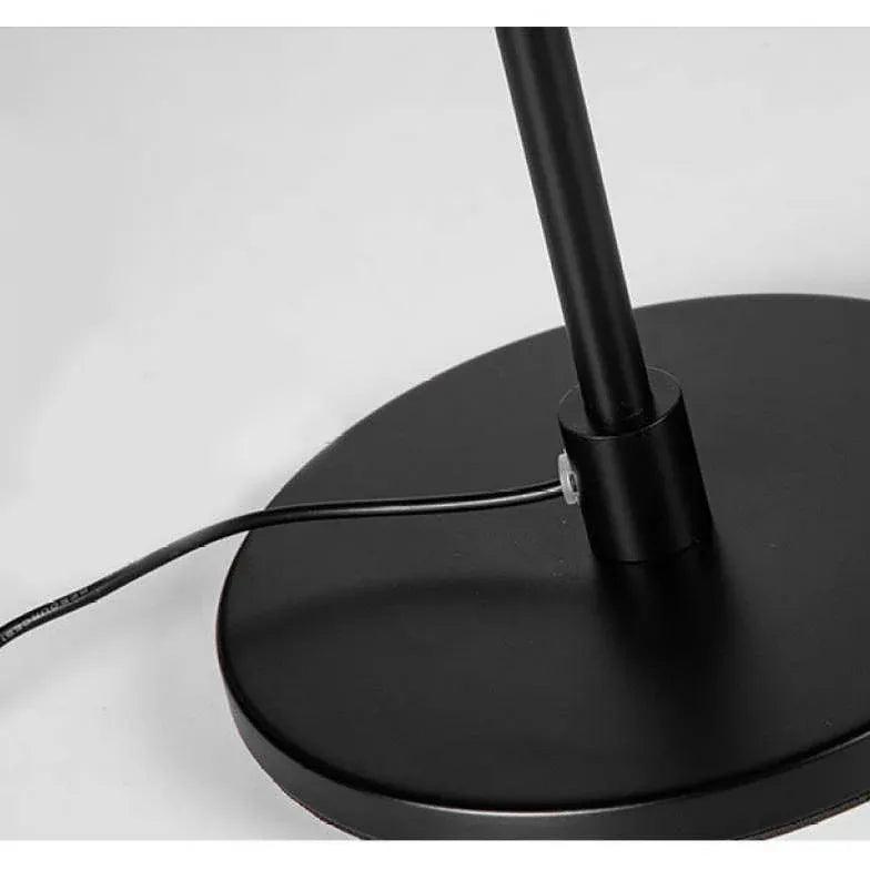 Black Glass Modern Style Table Lamp - Clowas