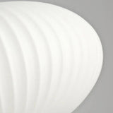 White Glass LED for Bedroom Pendant Light - Clowas