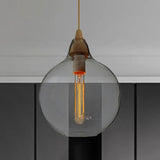 Matte Frosted White Glass Minimalist Pendant Light - Clowas