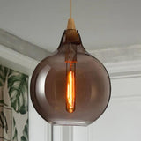 Matte Frosted White Glass Minimalist Pendant Light - Clowas
