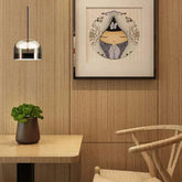 Bowl-shaped Clear Glass Pendant Light - Clowas