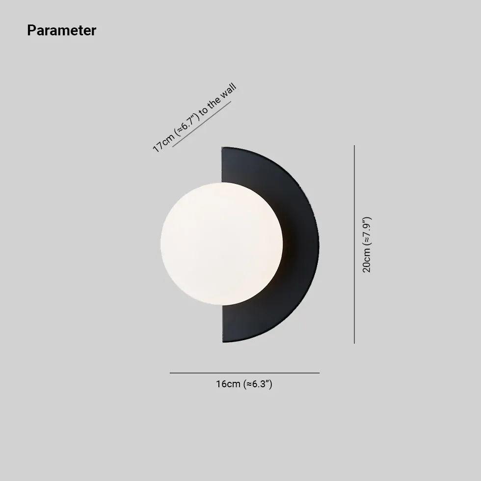 Half Moon Wall Lights Modern - Clowas