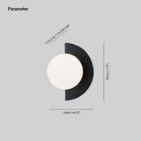 Half Moon Wall Lights Modern - Clowas