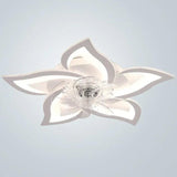 Petal Shape LED White Fan Light - Clowas