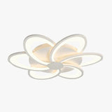 Flower-Shaped Modern White Bedroom Ceiling Light - Clowas