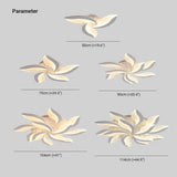 Floral Shape Modern Living Room Pendant Light - Clowas