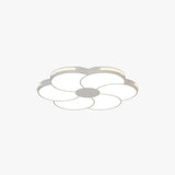 Flower-Shaped White LED Pendant Light - Clowas