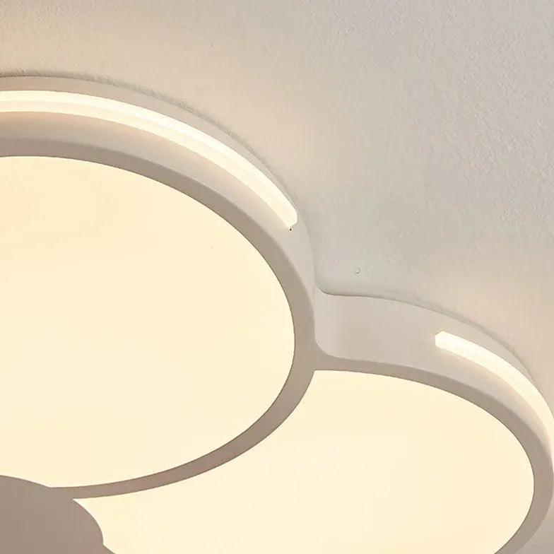 Flower-Shaped White LED Pendant Light - Clowas