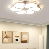 Flower-Shaped White LED Pendant Light - Clowas