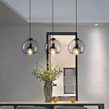 Pendant Light Smoked Glass Nordic Dining Room