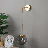 Bubble Glass Wall Light for Modern Bedside