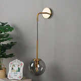 Bubble Glass Wall Light for Modern Bedside