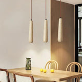 Hanging Stone Vintage Wooden Pendant Light - Clowas