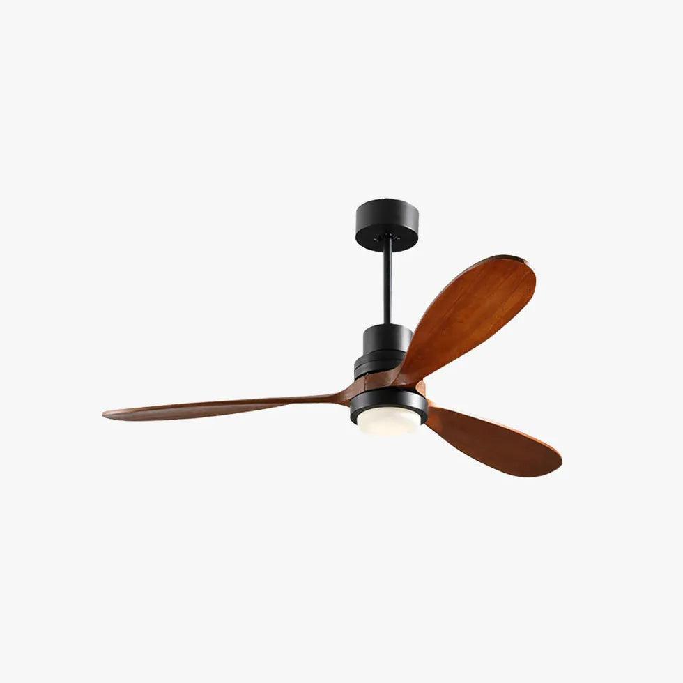 Wood LED for Living Room Fan Light - Clowas