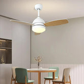 Dimmable Modern Dining Room Ceiling Fan Light - Clowas