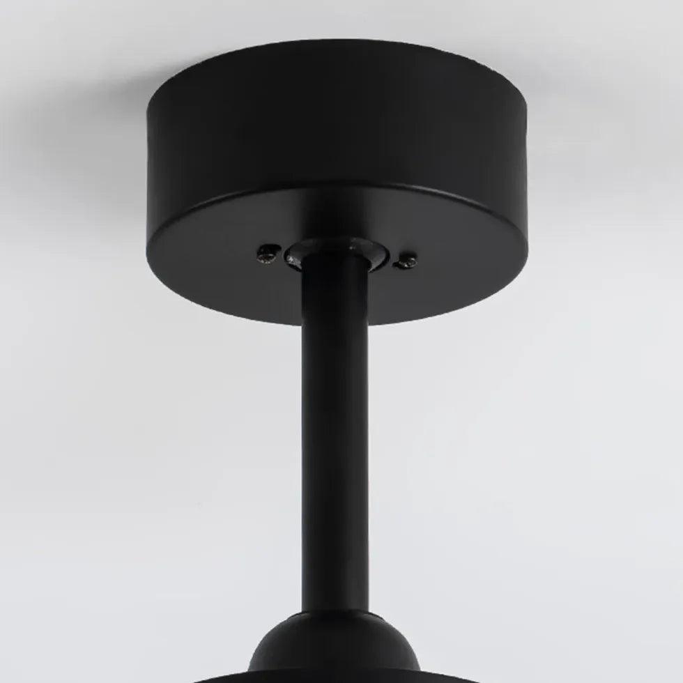Three-Blade Walnut Color Simple Kitchen Fan Light - Clowas
