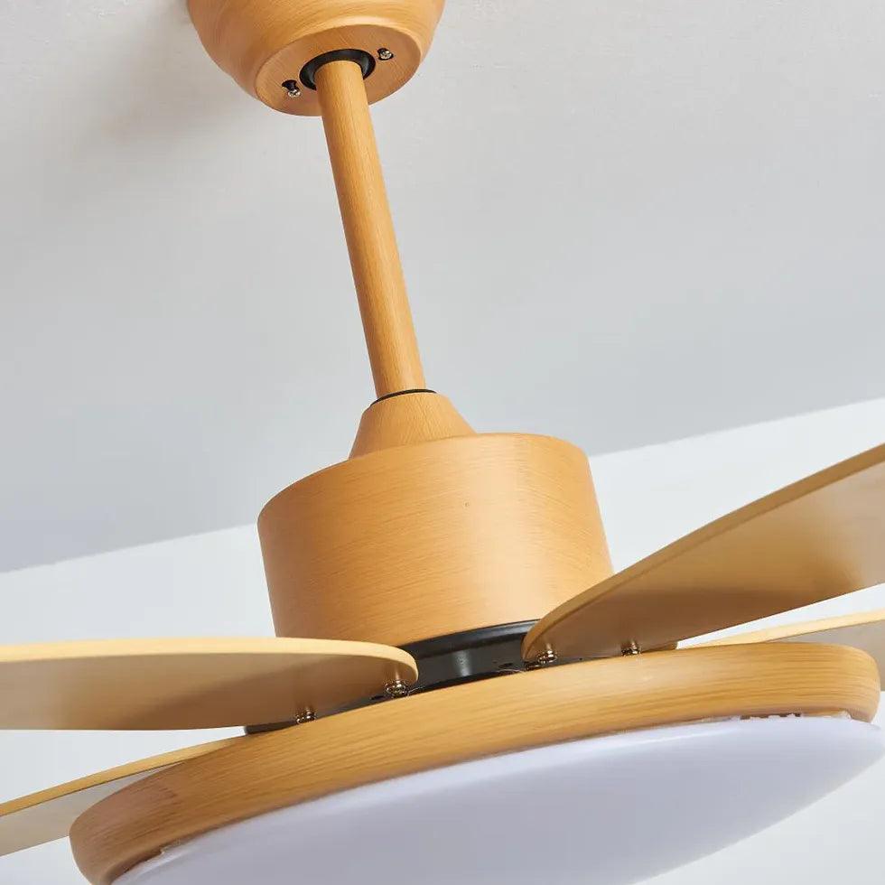 6-Blade Dimmable for Dining Room Ceiling Fan Light - Clowas