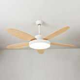 Five-Blade Modern Study Room Fan Light - Clowas