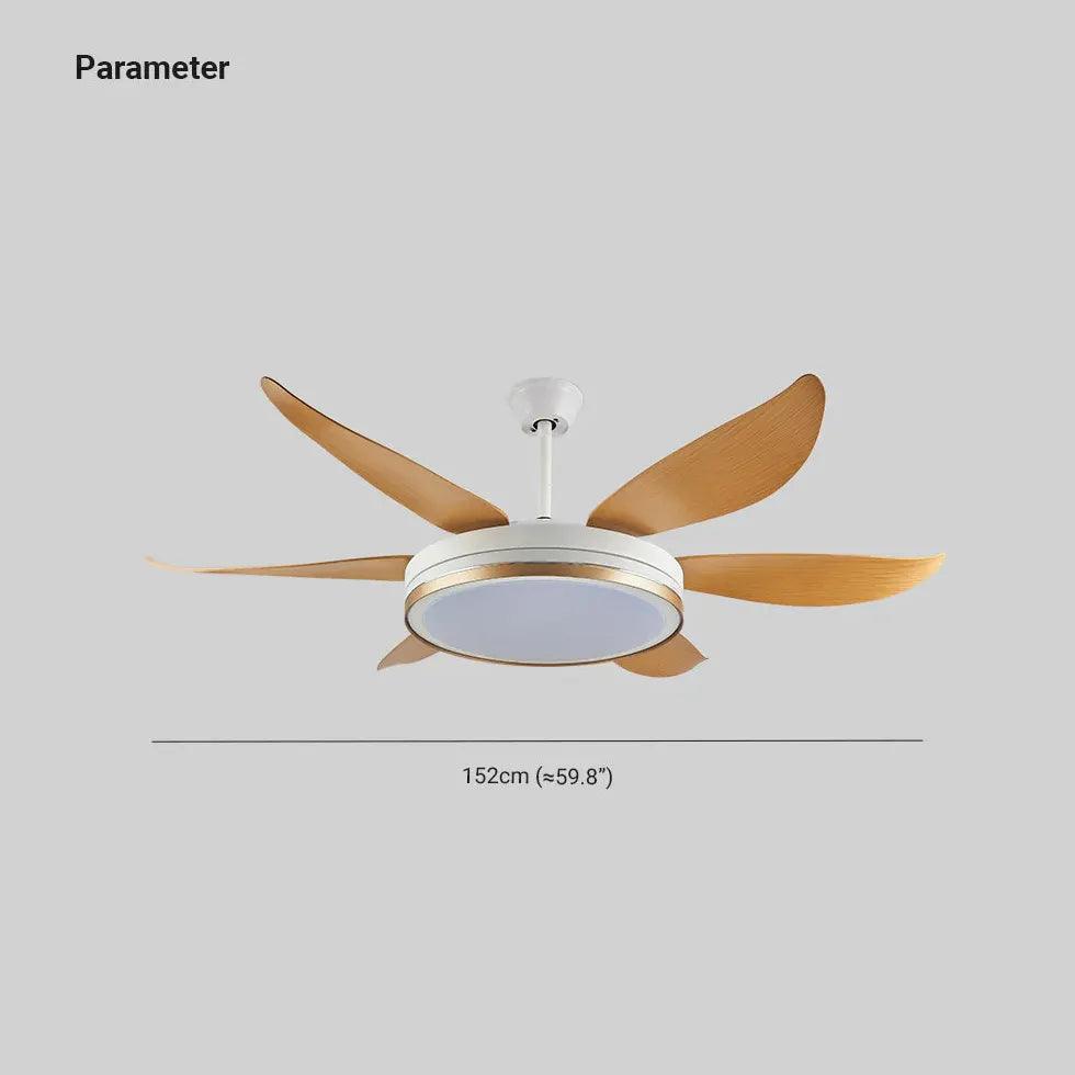 Tri-Color Dimmable LED Fan Light - Clowas