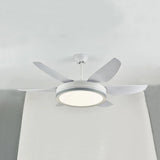 Black Metal Modern Minimalist Fan Light - Clowas