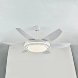Round LED Modern Living Room Fan Light - Clowas