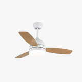Three-Blade Modern Dining Room Fan Light - Clowas