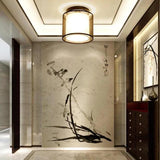 Square Black Modern Hallway Ceiling Light - Clowas